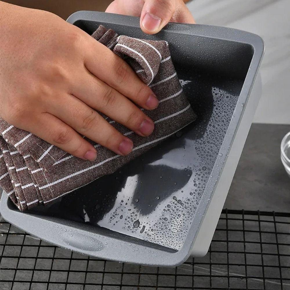 Silicone Baking Cake Mold Household Brownie Pot New Square Cake Plate