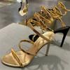 Aneikeh Summer Street Style Ankle Strap Open Toe Narrow Band Women Sandals Thin High Heels Stripper Sexy Banquet Shoes