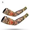 Summer Cooling Outdoor Sport Tattoo Arm Sleeves Flower Arm Sleeves Sun Protection Arm Cover