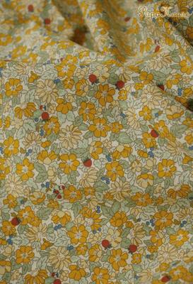 Sewing 50x145cm Pastoral Floral Poplin Cotton Fabric DIY Children's Wear Cloth Make Bedding Quilt Decoration Home