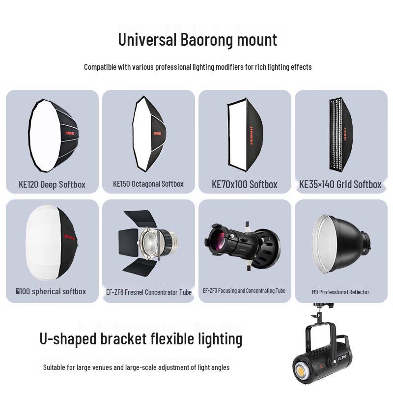 EL-300 LED Photography Studio Light