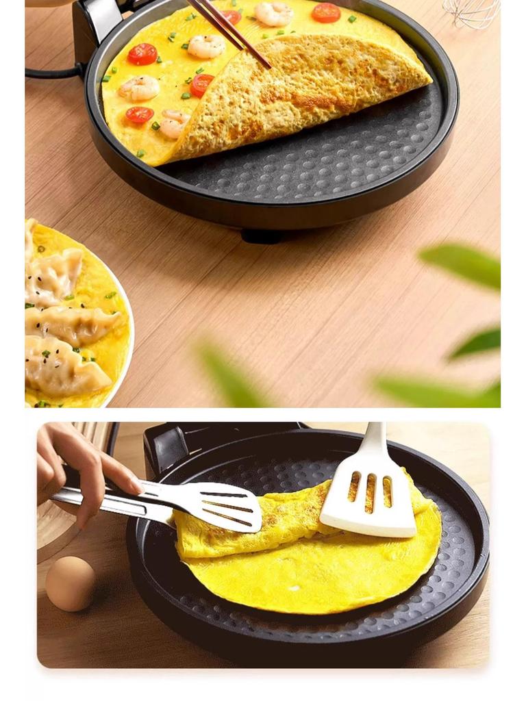 American Electric Griddle: Double-Sided Grill, Roaster & Pancake Maker with One-Button Start, Mechanical Version.