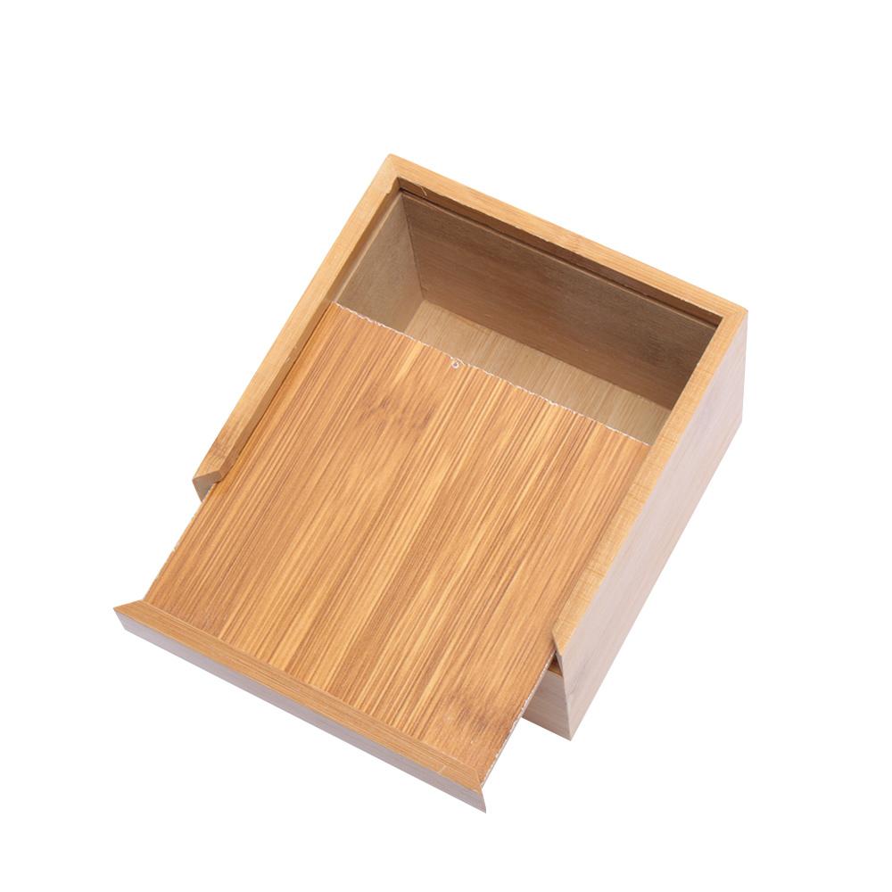 Table Decoration Bamboo Desktop Organizer Tissue Holder Tissue Rack Storage box Napkin holder