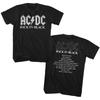 Футболка с надписью «Ac/Dc Back In Black Album»
