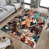 1pc Joker Harley Quinn Carpet for Playroom Bedroom Living Room Sofa Home Decor,kids Game Area Rug Non-slip Floor Mat Y826167