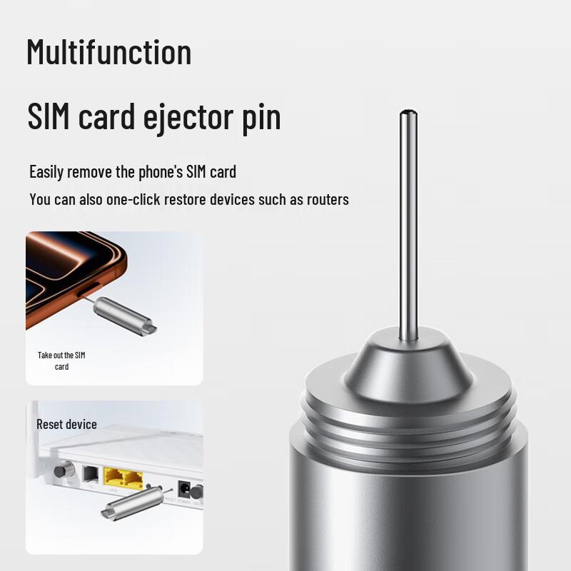 Многофункциональный инструмент для извлечения SIM-карты и очистки Smorss