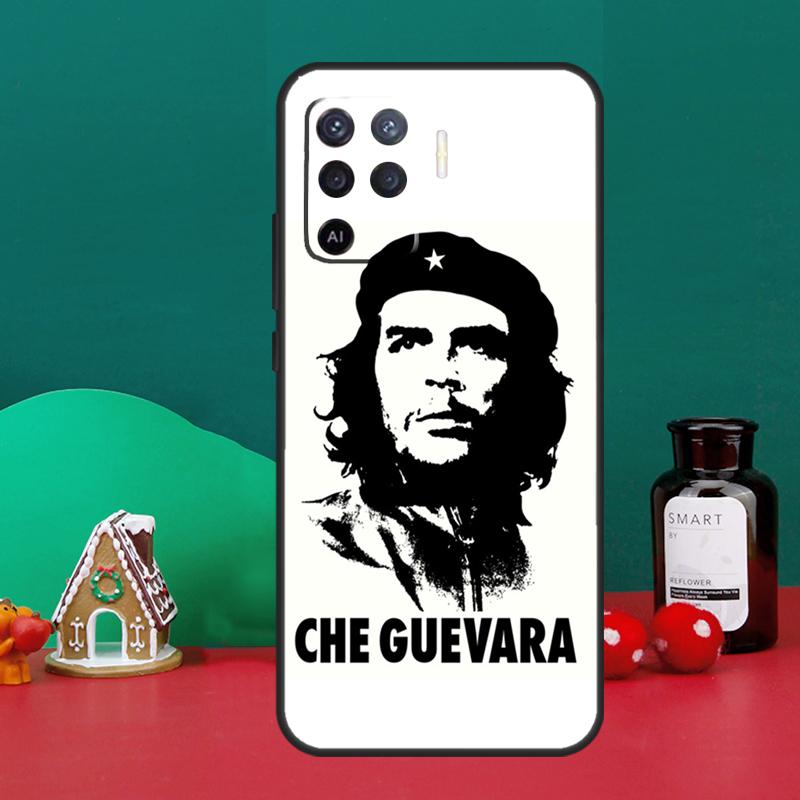 Чехол с Че Геварой для Oppo A98 A78 A58 A38 A18 A54 A74 A94 A80 A60 A40 A96 A76 A16 A15 A17 A57 A5 A6 Pro