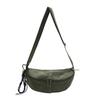 Crossbody bag women's bag nylon shoulder bag girl versatile casual bag sports underarm bag canvas bag dumpling bag
