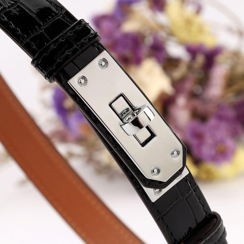 Универсальный женский ремень H-образного типа из лицевой коровьей кожи для подчеркивания талии и украшения летних платьев