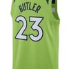 Nike Джерси игрока НБА Swingman Edition — мужские футболки Timberwolves Butler #23, зеленые 877213-316
