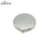 Popfeel Двухстороннее выдвижное металлическое круглое карманное зеркало для макияжа