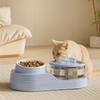 Mute 2-in-1 Pets Water Fountain Auto Filter Pet Feeder Pet Supplies Cat Drinker Bowl  for Home