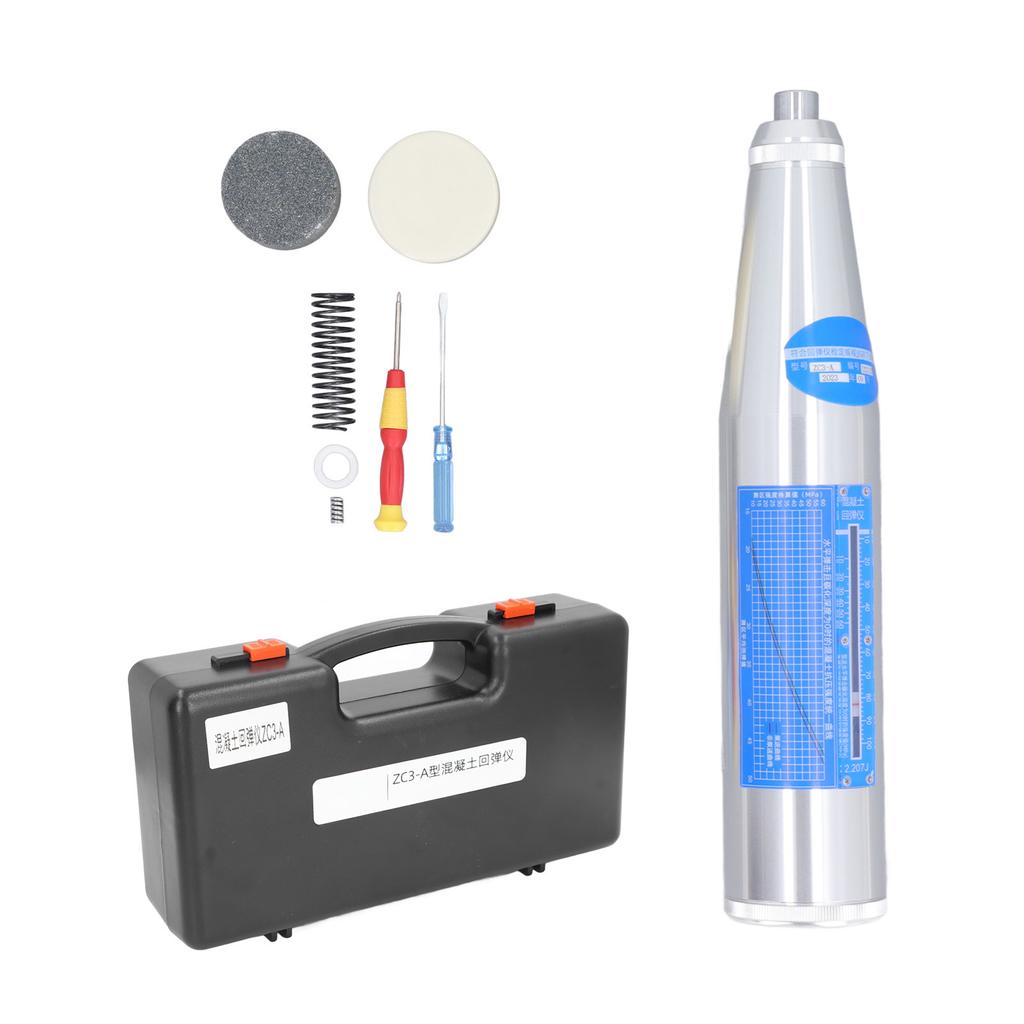 Испытательный молоток для испытания бетона на отскок, механический стойкий к давлению, измерительный прибор высокой прочности Schmidt