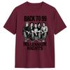 Oversized TShirt Beach Backstreets Boy Fashion TShirts Back To 99 Millennium Nights Cotton Tshirt Unisex Y2k Short Sleeve Clothes