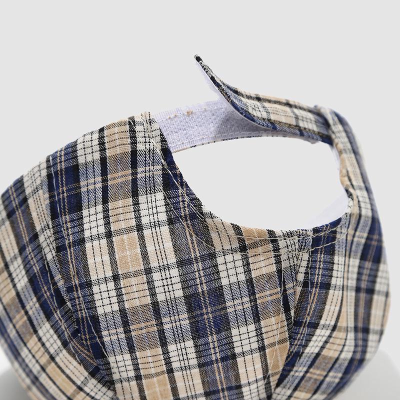 Stylish Unisex Plaid Beret for Infants & Toddlers - Versatile Korean Spring Hat 2026