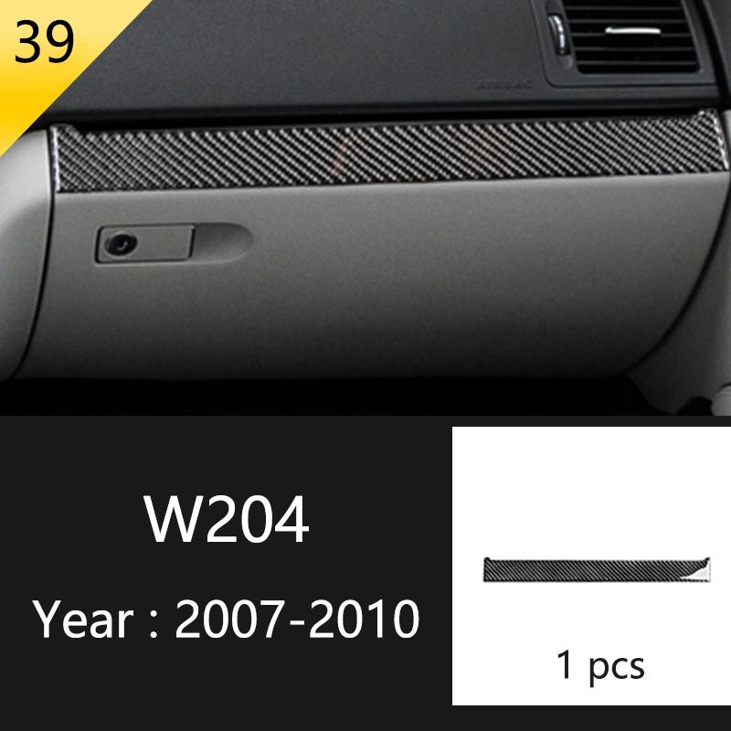 Для Mercedes Benz C Class W204 C180 C200 C260 автомобильная панель окна двери из углеродного волокна полоса защитная отделка наклейка аксессуары