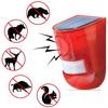 Waterproof Solar Alarm Multifunctional Rechargeable Solar Charging Alarm Sound Alarm Portable Security Alarm Siren