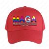 MAGA Make America Gay Again W Black Outline Cap Women Unisex Adult Casual Adjustable Printed Baseball Caps Trucker Cap