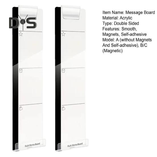 Компьютерная доска для сообщений, магнитный монитор, доска для заметок, держатель для липких заметок с самоклеящимися металлическими полосками, настольные аксессуары