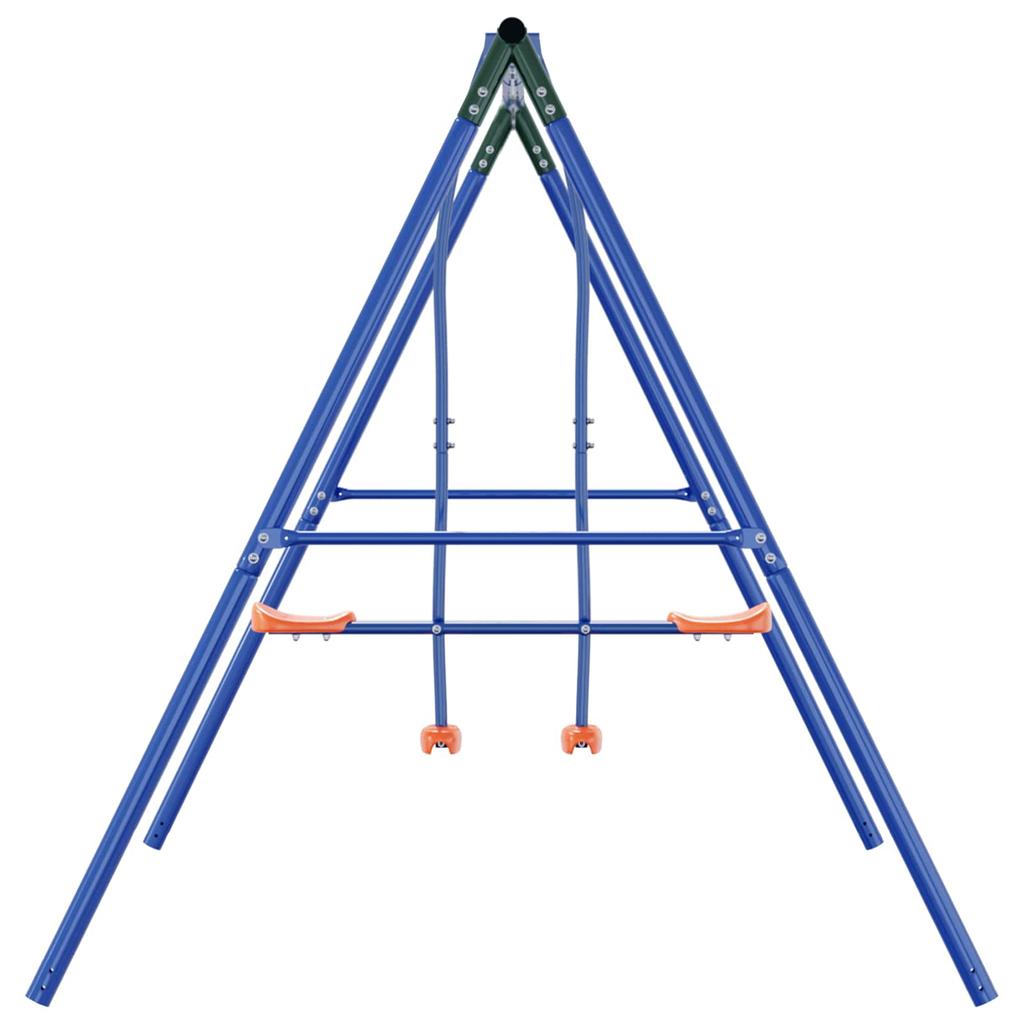 Outdoor Swing Frame with Glider Seat for up to 4 Children