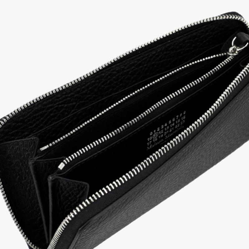 Maison Margiela Zip Around Stitch Grain Long Wallet S56ui0110 P4455 T8013