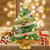 60 CM Mini Christmas Tree for Desktop Decor, Premium Mini Xmas Trees for Christmas, Office School House Restaurants Store Decoration