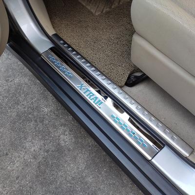 Для Nissan X-Trail аксессуары для стайлинга автомобилей из нержавеющей стали накладка на педаль на пороге X Trail XTrail T32 2014 2016 2017