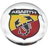 4 шт. Горячая распродажа Abarth 56 мм логотип автомобильный значок Ступица колеса авто Диск переделка пылезащитные крышки значка наклейка стайлинг аксессуары