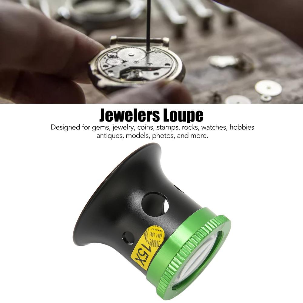 High Hardness Eye Loupe Sapphire Glass Jewelers Loupe Inspection Magnifier Antique Appraisal