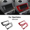Настоящая мягкая наклейка из углеродного волокна для Vauxhall Opel Astra H MK5 2004 2005 2006 2007 2008 2009 2010 Панель воздухозаборника приборной панели автомобиля.