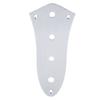 Metal Bass Control Plate 4 Hole Guitar Replacement Plate  For Electric Bass