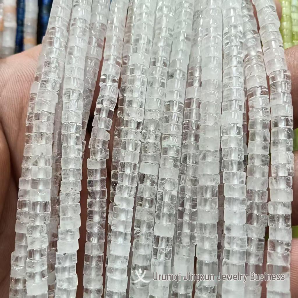 2x4 мм Натуральный Агатовый Камень Разделительные Бусины для DIY Изготовления Украшений - Свободные Полуфабрикаты в Наличии