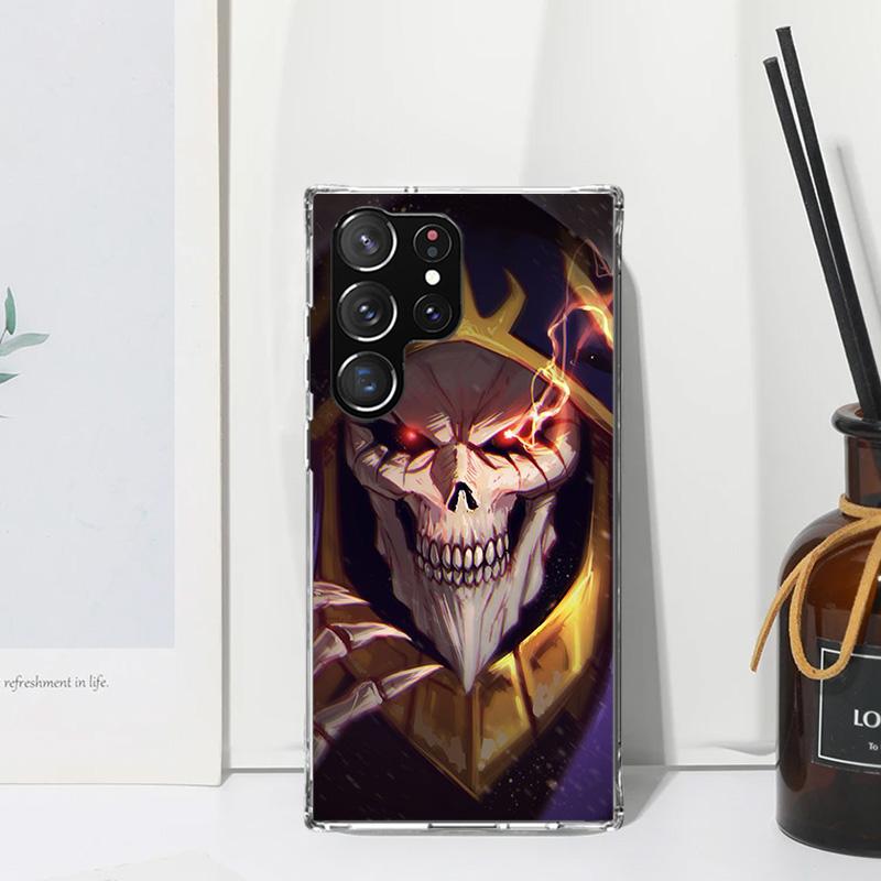 Чехол для телефона Аниме Повелитель для Samsung Galaxy S26 S25 Edge S24 FE S23 S22 Ultra S21 Plus S20 + Арт Fundas Задняя крышка Galaxy S25 S
