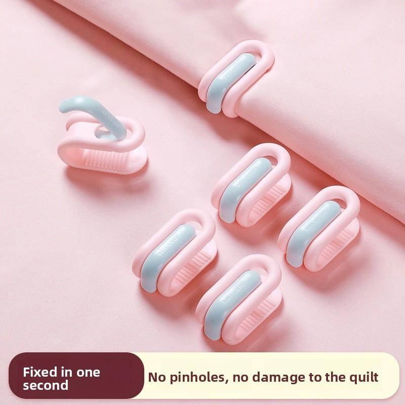 Держатель для одеяла «Радуга», Бесследный, Безопасный, Невидимый держатель для простыни, Пододеяльник без игл, Зажим для простыни