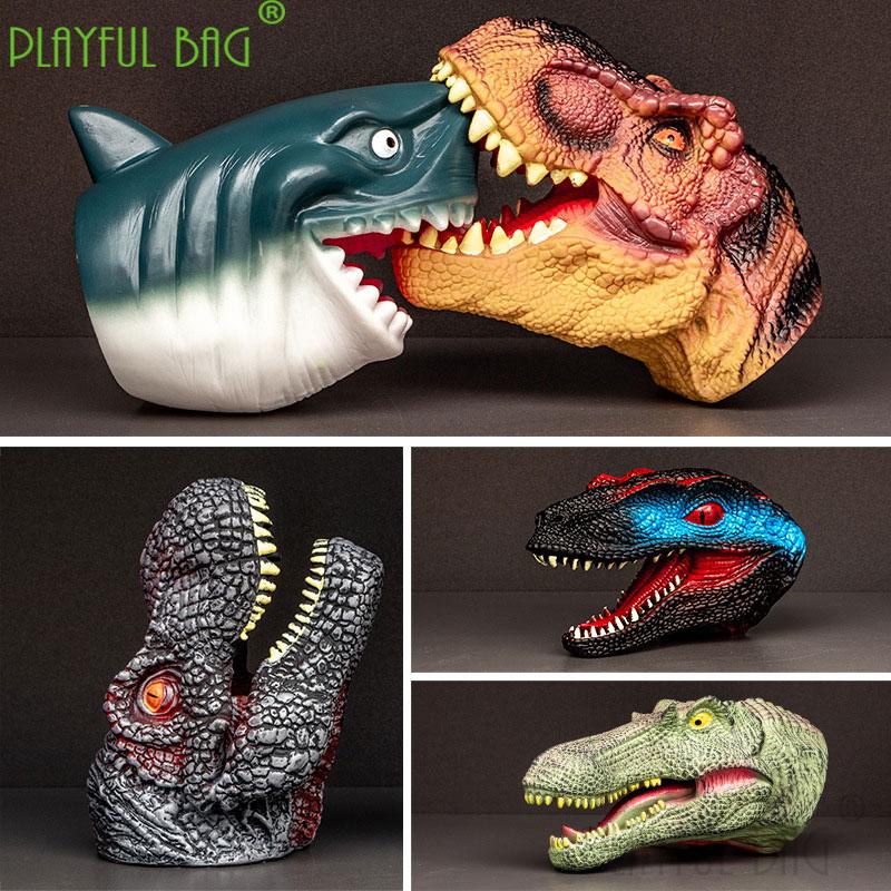 Новая и забавная имитация мягкого клея, рука акулы, кукольная эмаль, моделирование животных, детское;интересная игрушка для декомпрессии