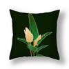 Ginkgo Leaves Pillows Case Home Decorative Cushion Cover Golden Polyester Print Pillowcase Car Sofa Pillow Case Home Decor 45*45