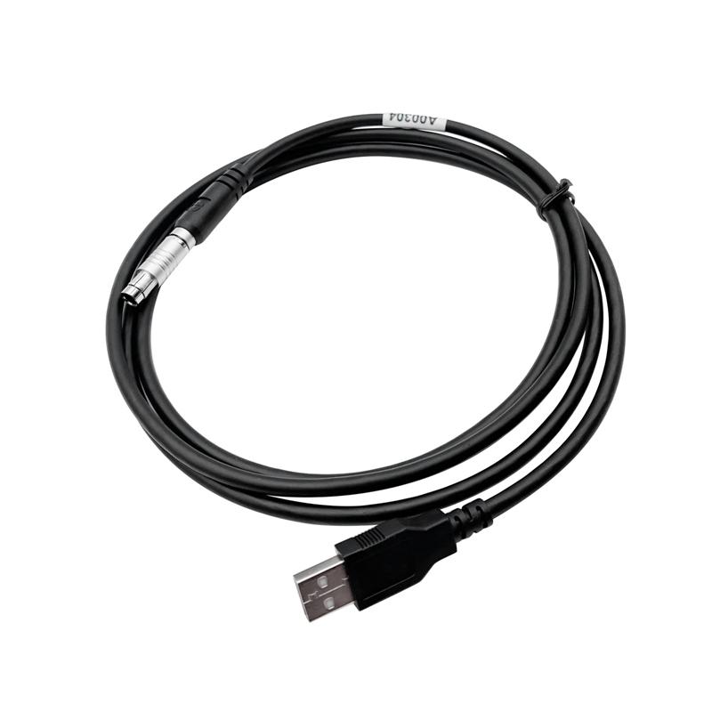 5pin A00304 Data Power Cable For Topcon Hiper V II Pro GB GR Total Station Male To USB Connect PC To GPS RTK Surveying