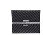 2Pcs Carbon Fiber Interior Center Storage Cover Trim For Acura TL 2004-2008