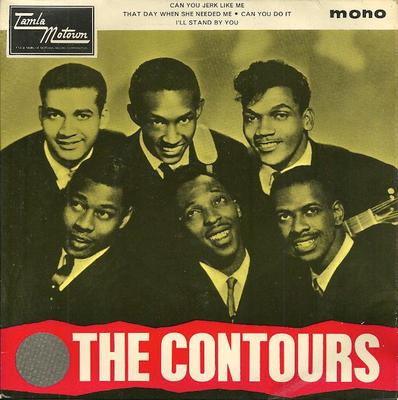 7-дюймовая пластинка CONTOURS - The Contours TME2002 Tamla Motown 1965 UK Соул/Фанк Б/У