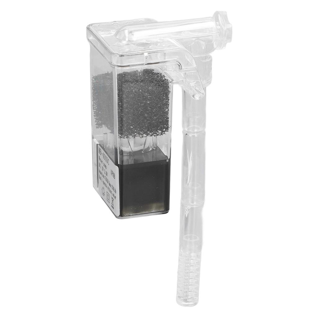 Aquarium Hanging Filter Efficient Filtration Silent Operation Adjustable Flow Space Saving Fish Tank External Hanging
