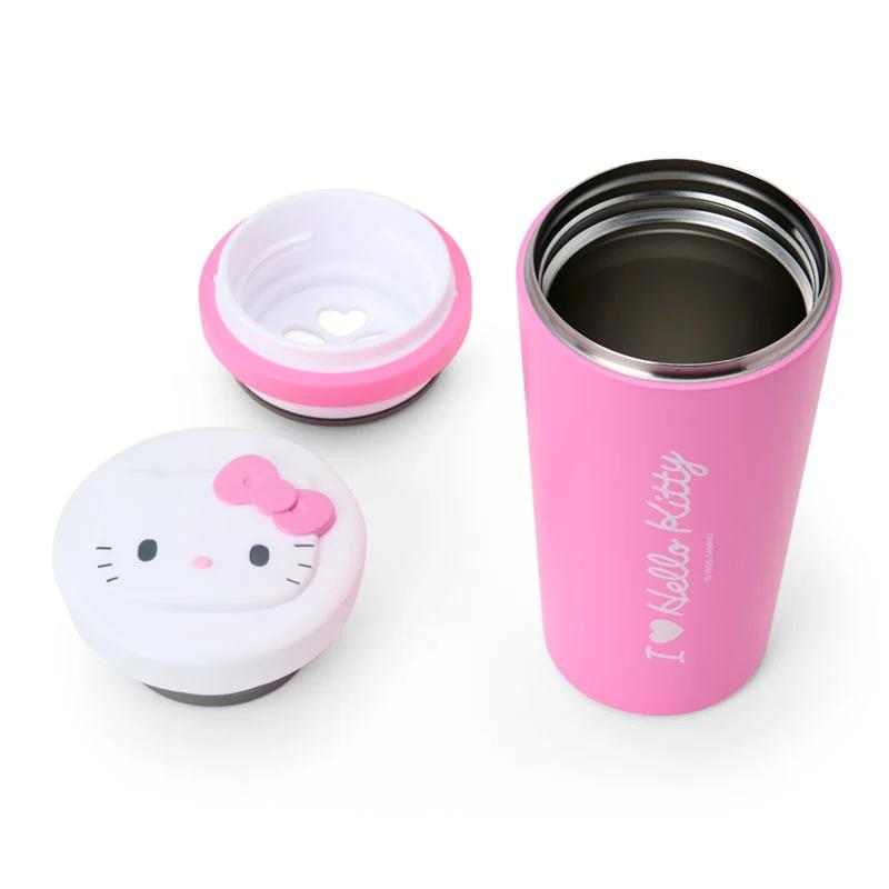 Термос из нержавеющей стали Sanrio Hello Kitty розовый (Я люблю Хеллоу Китти) Япония НОВИНКА