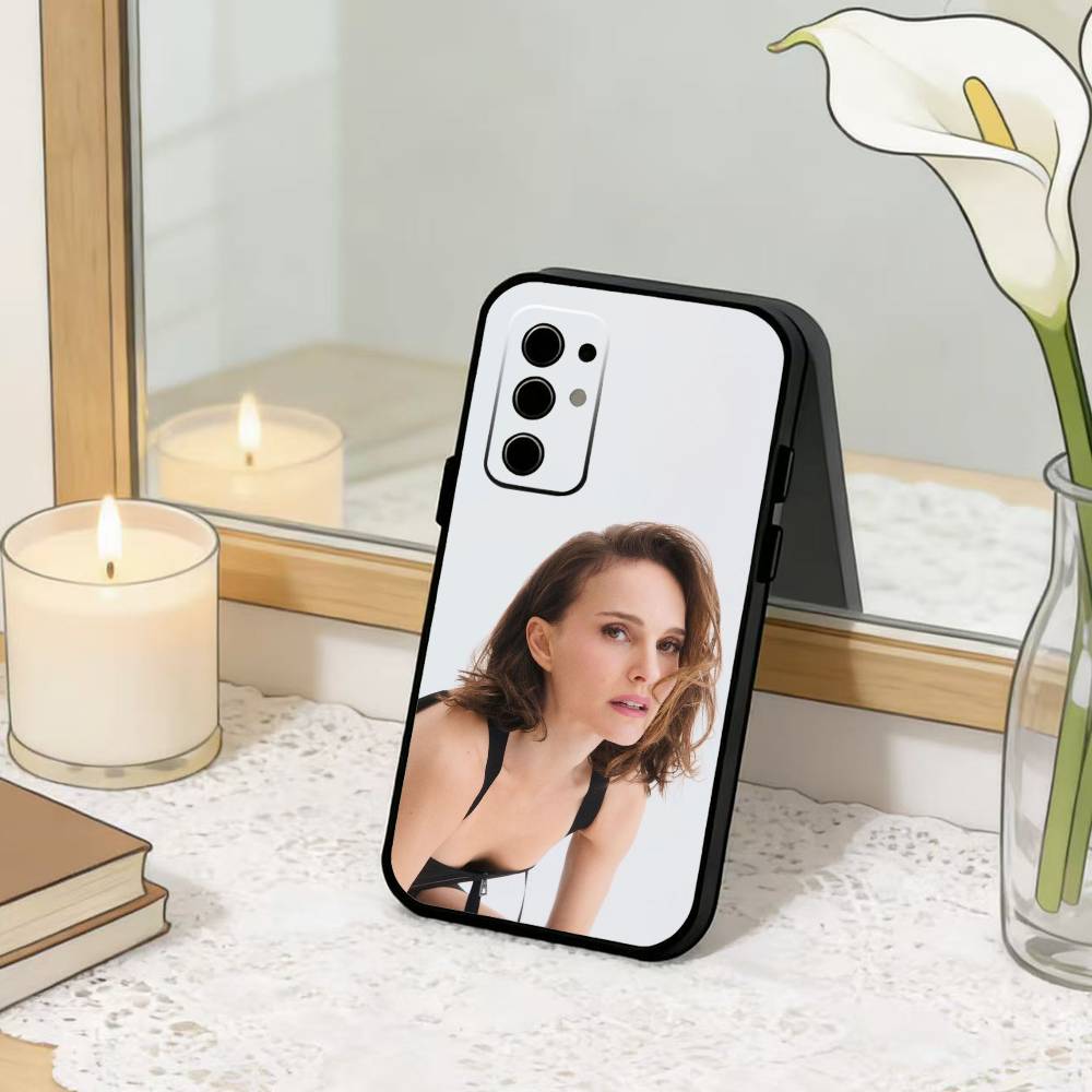 Чехол для телефона N-Natalie P-Portman-ES для Samsung Galaxy A73,A21s,A22,A31,A52,A53,A71,A41 Мягкий черный корпус