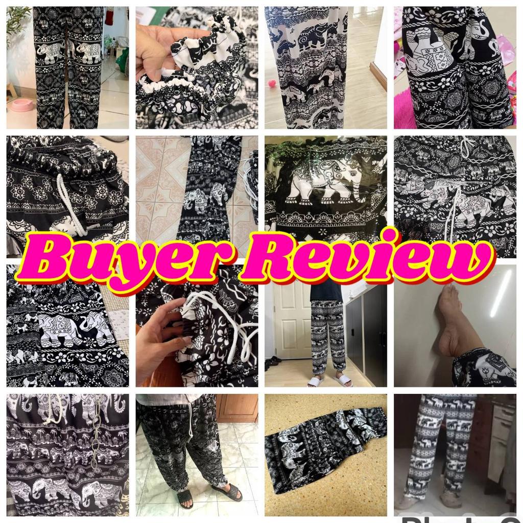 39 Дизайнов Брюки Слоны Свободные Штанины Регулируемый Эластичный Пояс Завязка Унисекс Женские Мужские Принт Таиланд Повседневная Уличная Одежда Бохо Богемный Ретро Винтаж