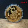 2025  Year Of The Snake Commemorative Coins Chinese Zodiac Medals 3D Relief Coins Collectibles  Year Coins