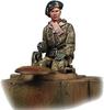 Ardennes Miniature German Tank Soldier In Winter Equipment Sitting In the Hatch Resin Kit AR48003 (ARDENNES MINIATURE) 1/48