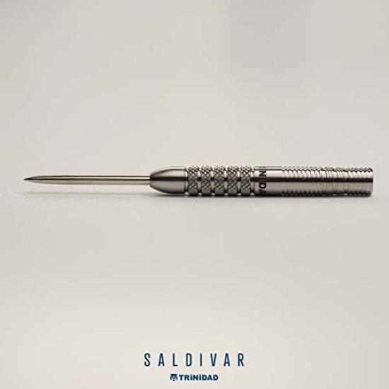 TRiNiDAD PRO Saldivar Steel Eikichi Nakanishi Player Design Модель Trinidad Pro Saldivar Steel Dart Barrel Silver tdd1022