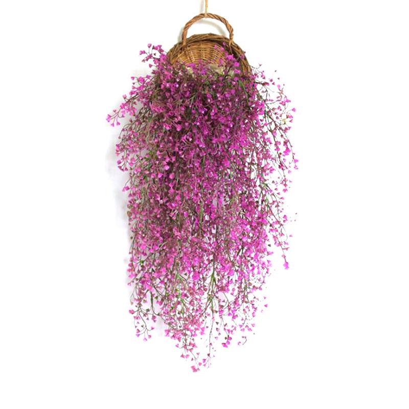 1 шт. Искусственное растение лиана Адмиралтейская ива настенное подвесное растение искусственный цветок для дома свадьба вечеринка стена балкон украшение зеленый лист