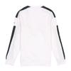 Adidas Striped Logo Print Long Sleeve Pullover Sweatshirt Men Tops White GT6641