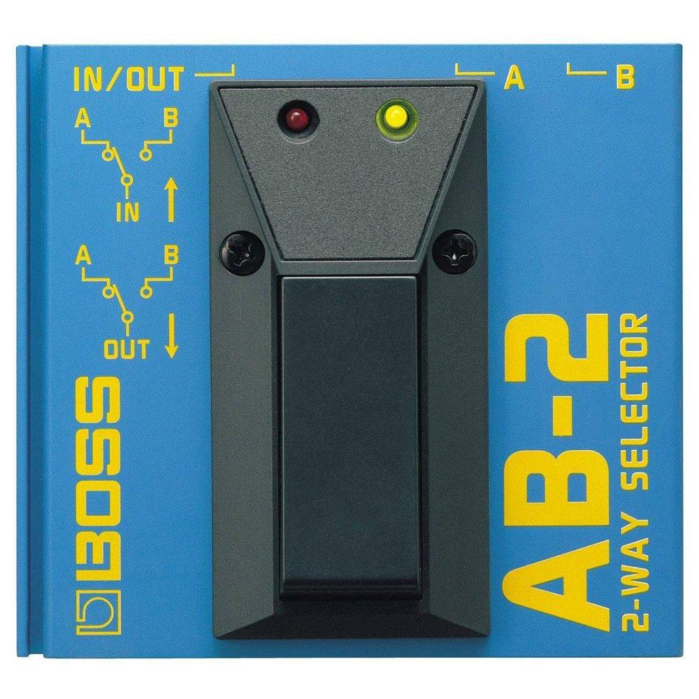 BOSS Selector AB Selector Can be used for either input or output 2-Way AB-2