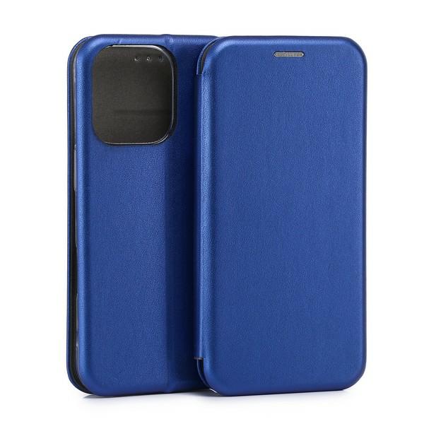 Etui Beline Book Magnetic Do Iphone 16 Pro Niebieskie
